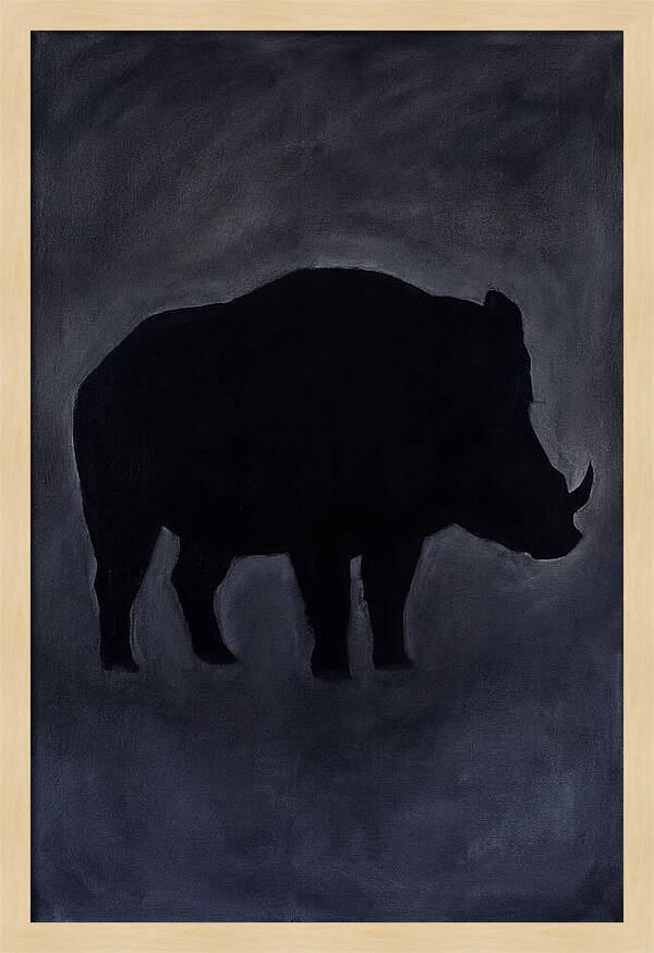 Forest Hog Silhouette
