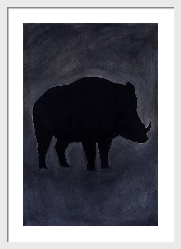 Forest Hog Silhouette