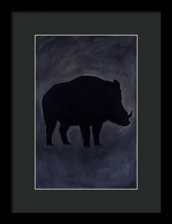 Forest Hog Silhouette