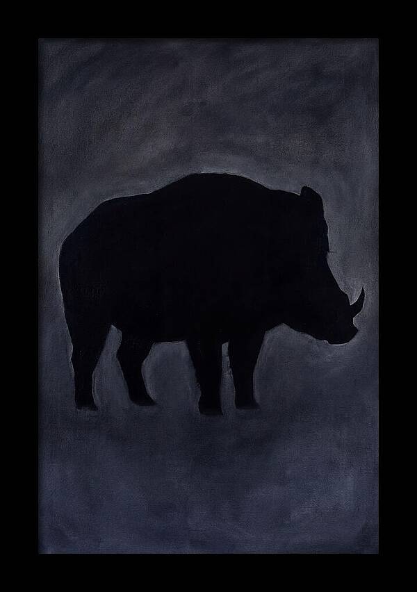 Forest Hog Silhouette