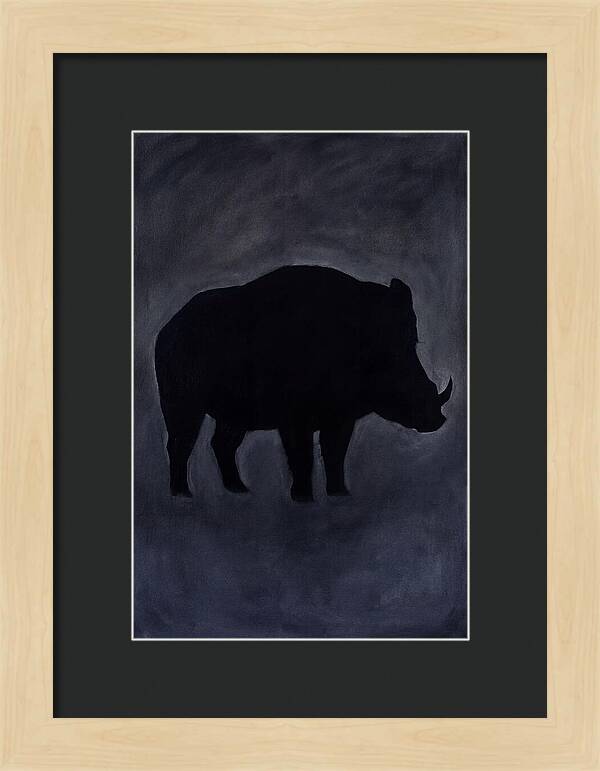 Forest Hog Silhouette