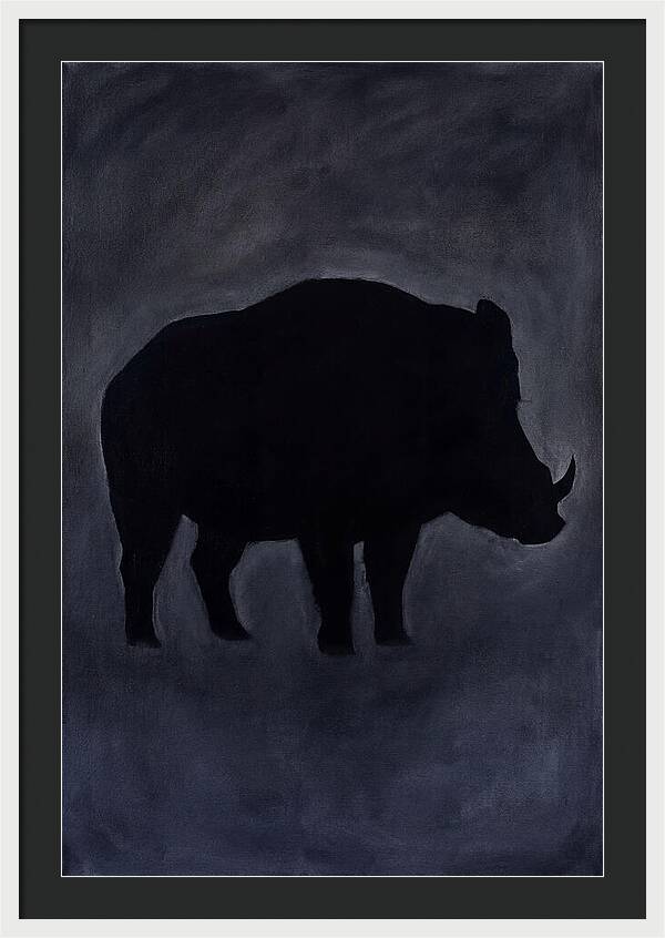 Forest Hog Silhouette
