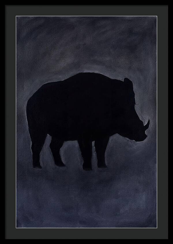Forest Hog Silhouette