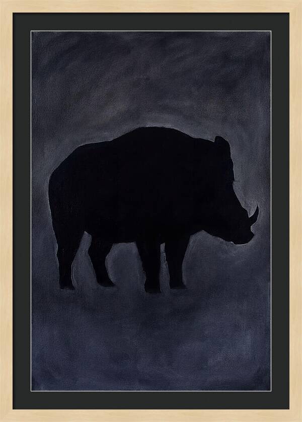 Forest Hog Silhouette