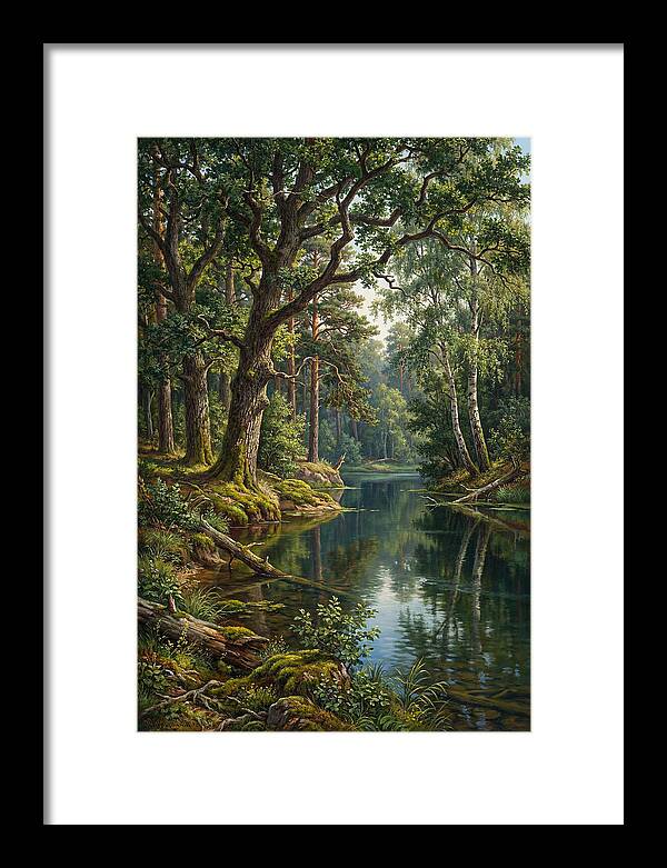 Forest Serenity Reflected