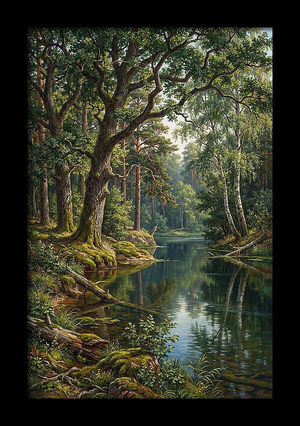Forest Serenity Reflected
