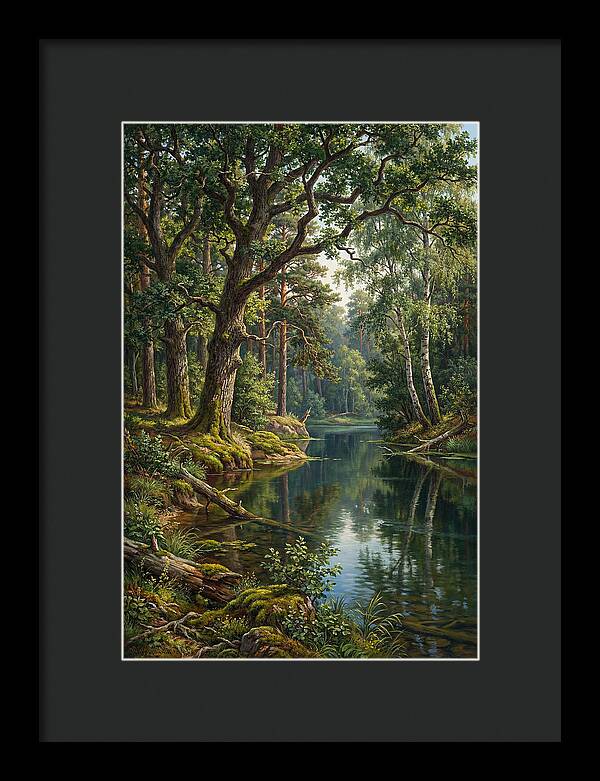 Forest Serenity Reflected