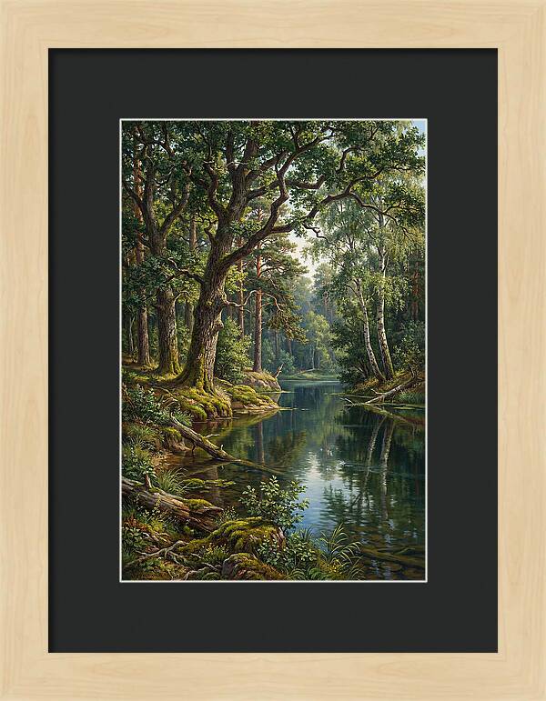 Forest Serenity Reflected