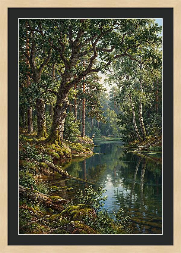 Forest Serenity Reflected