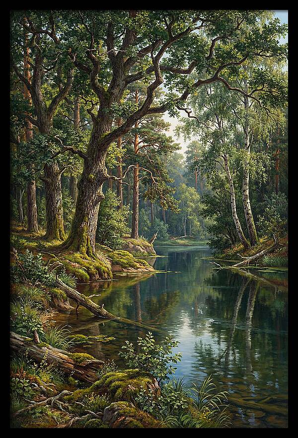 Forest Serenity Reflected