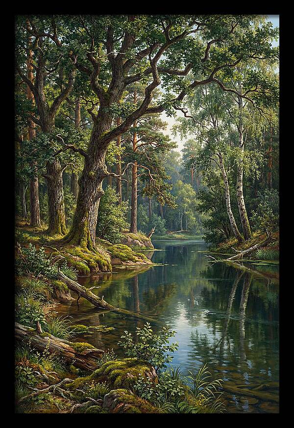 Forest Serenity Reflected