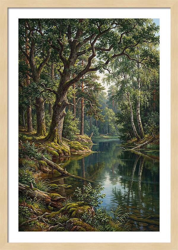 Forest Serenity Reflected