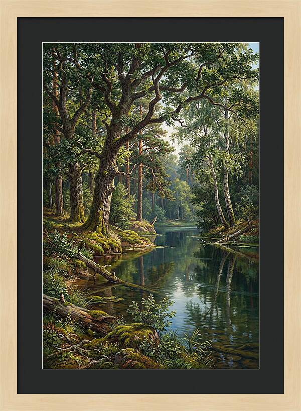 Forest Serenity Reflected