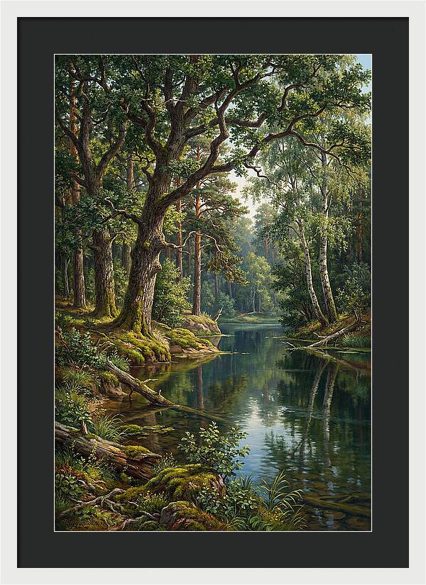 Forest Serenity Reflected