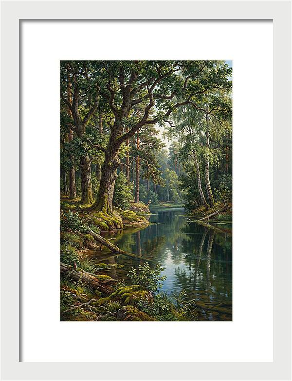 Forest Serenity Reflected