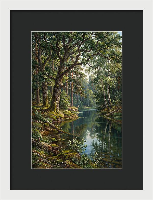 Forest Serenity Reflected