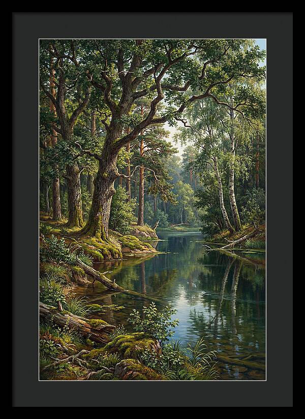 Forest Serenity Reflected