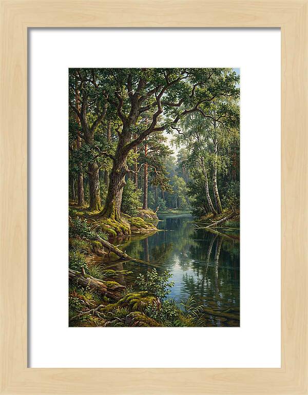 Forest Serenity Reflected