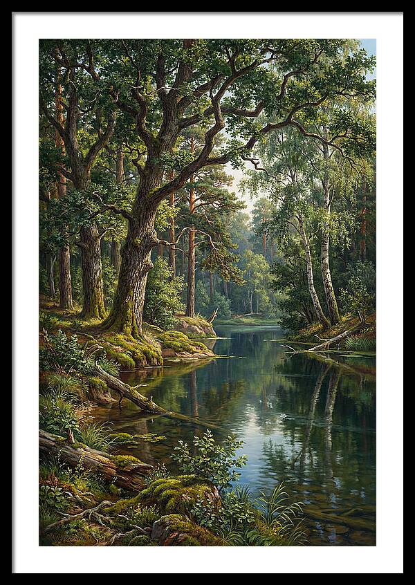 Forest Serenity Reflected