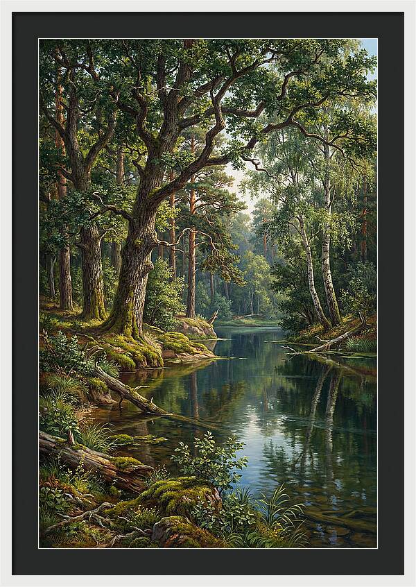 Forest Serenity Reflected