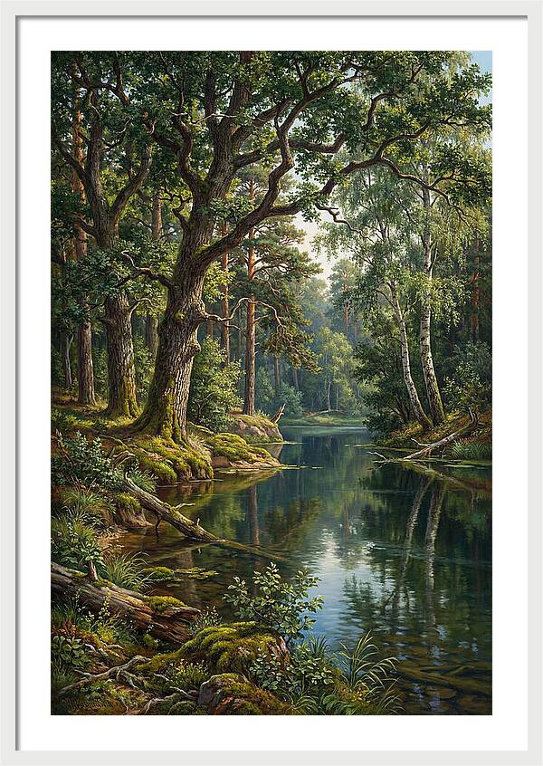 Forest Serenity Reflected