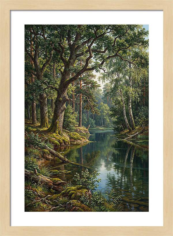 Forest Serenity Reflected