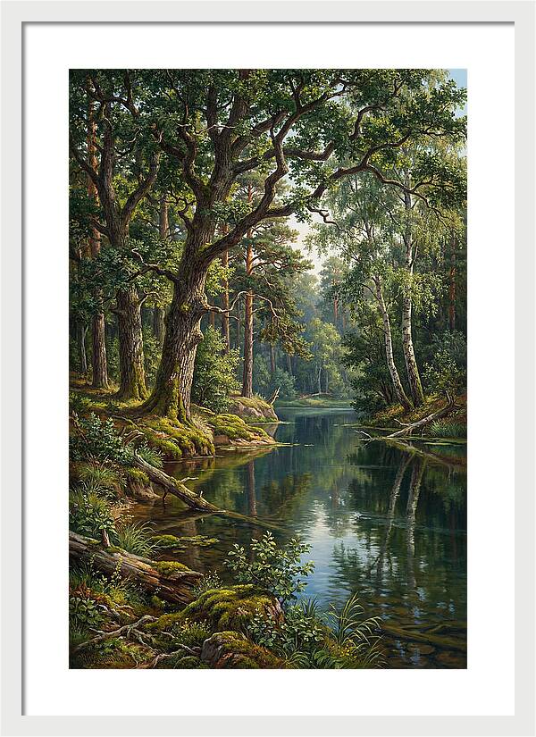 Forest Serenity Reflected