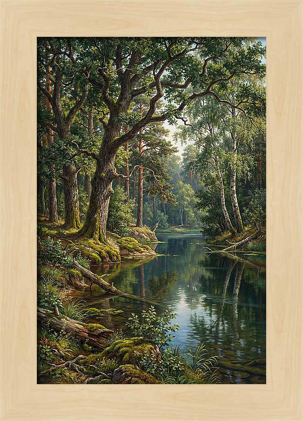 Forest Serenity Reflected