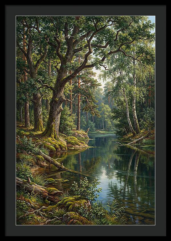 Forest Serenity Reflected