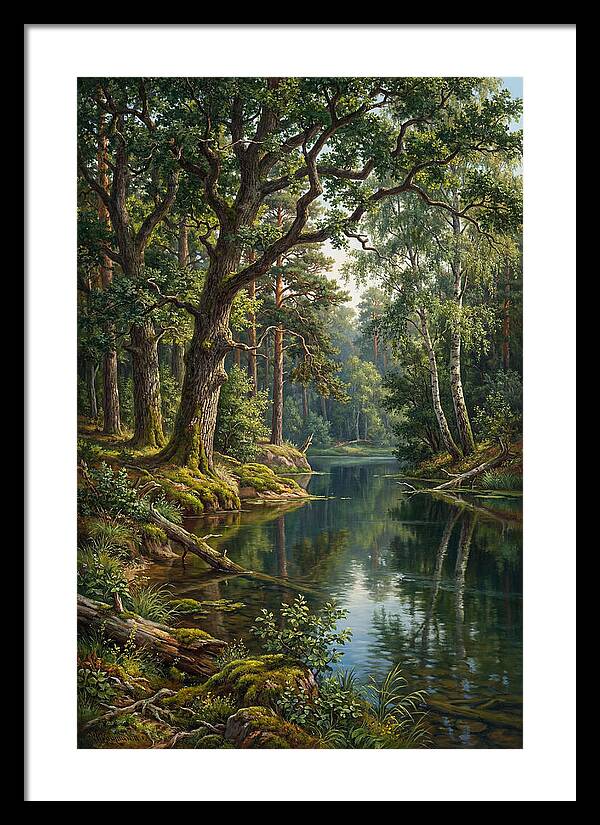 Forest Serenity Reflected