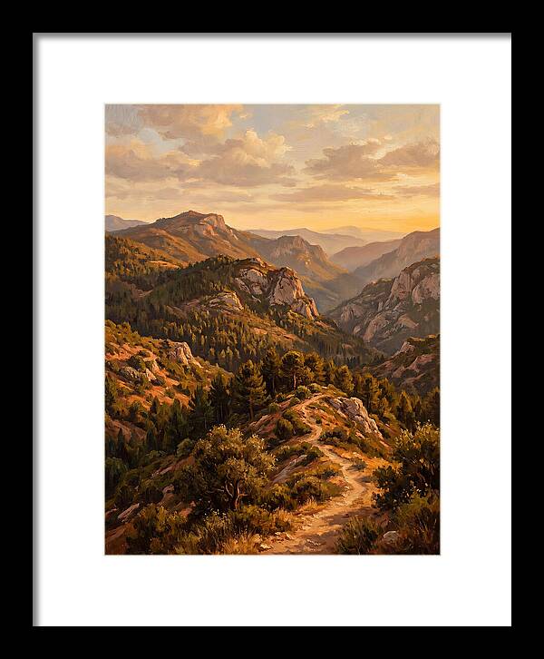 Forested Mediterranean Mountains