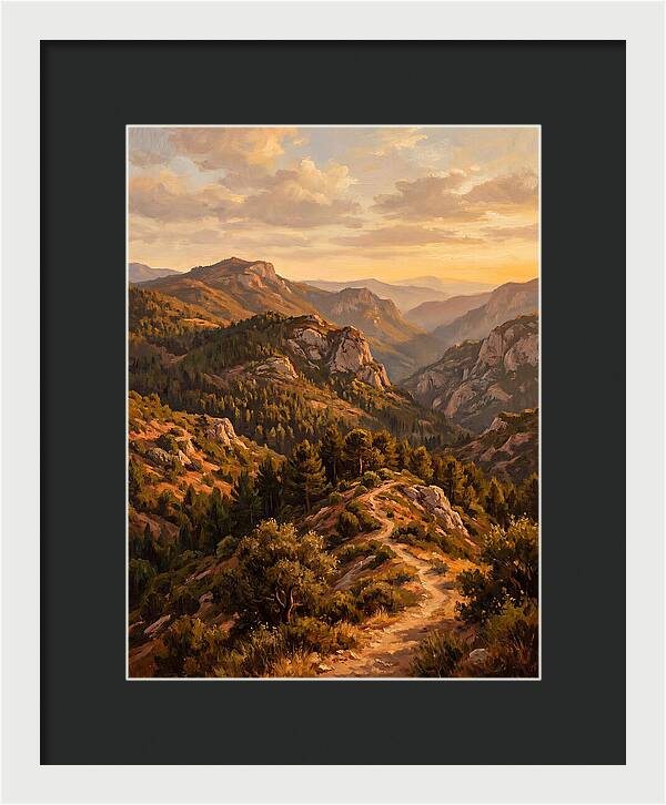 Forested Mediterranean Mountains