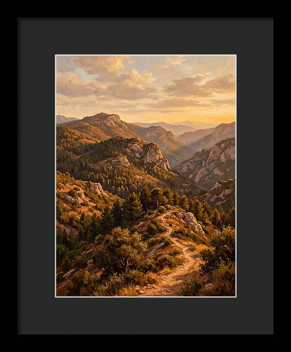 Forested Mediterranean Mountains