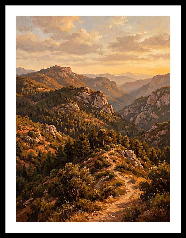 Forested Mediterranean Mountains