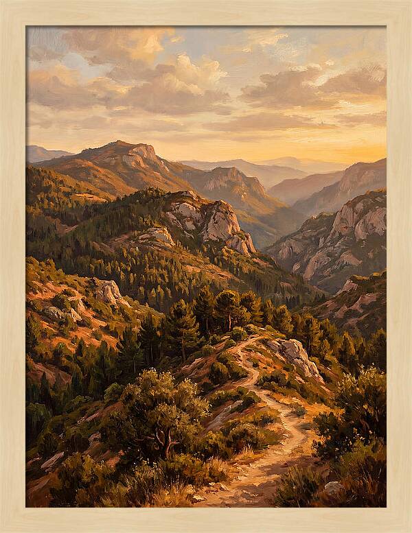Forested Mediterranean Mountains
