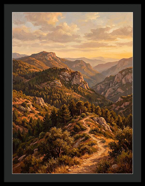 Forested Mediterranean Mountains
