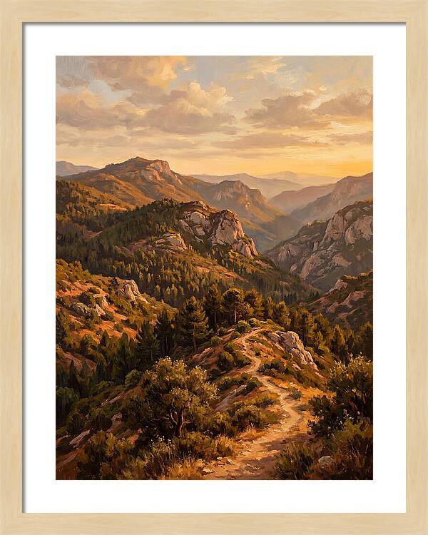 Forested Mediterranean Mountains