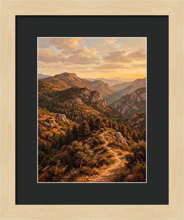 Forested Mediterranean Mountains