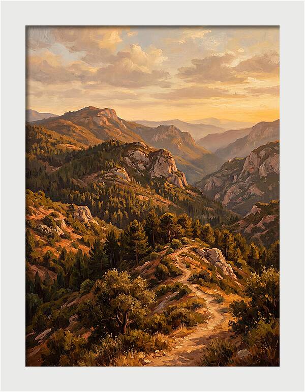 Forested Mediterranean Mountains