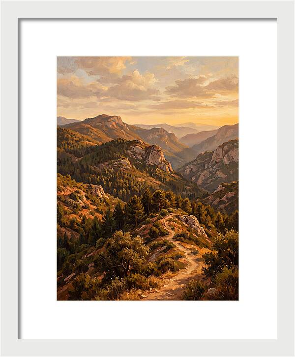 Forested Mediterranean Mountains