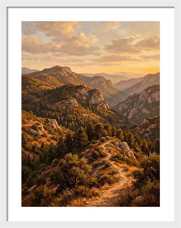 Forested Mediterranean Mountains