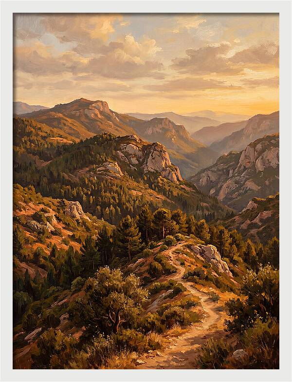 Forested Mediterranean Mountains