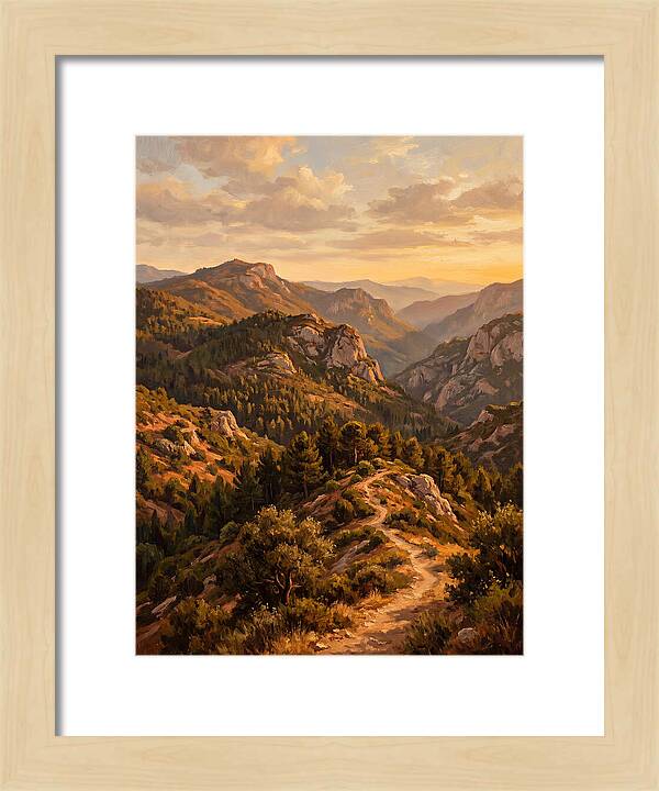 Forested Mediterranean Mountains