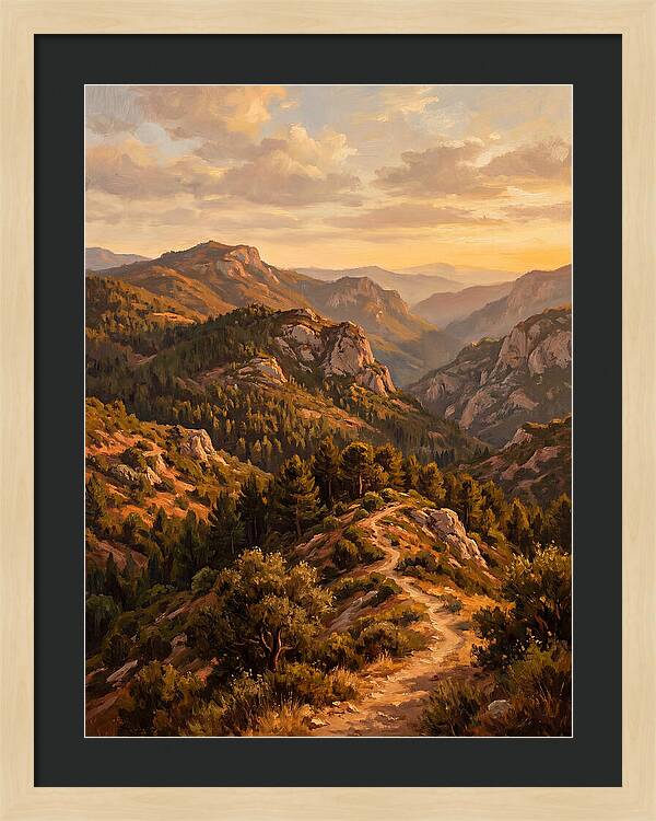 Forested Mediterranean Mountains