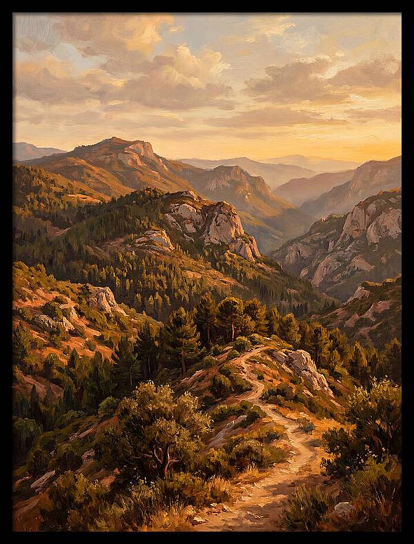 Forested Mediterranean Mountains