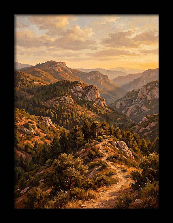 Forested Mediterranean Mountains
