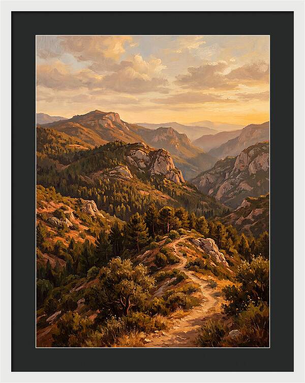 Forested Mediterranean Mountains