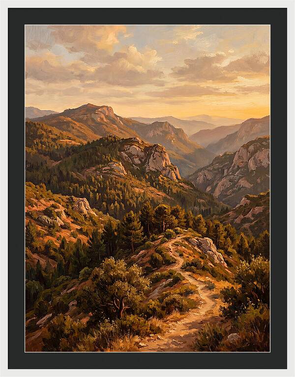 Forested Mediterranean Mountains