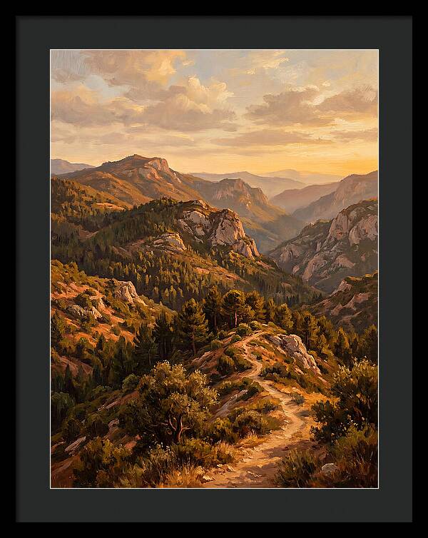 Forested Mediterranean Mountains