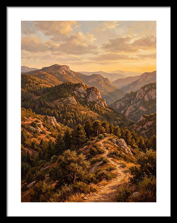 Forested Mediterranean Mountains